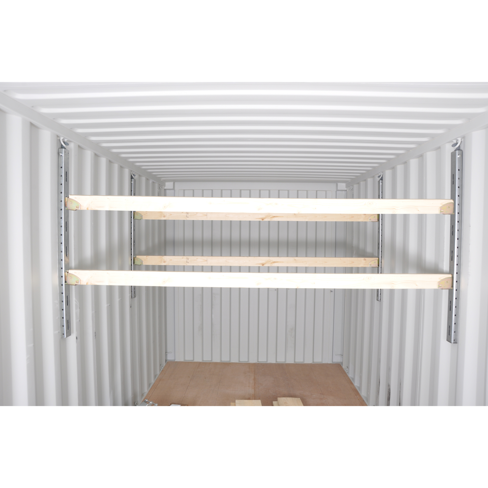 Western Steel Double Mezzanine Kit — Includes Support Columns and Brackets, Model# 1419